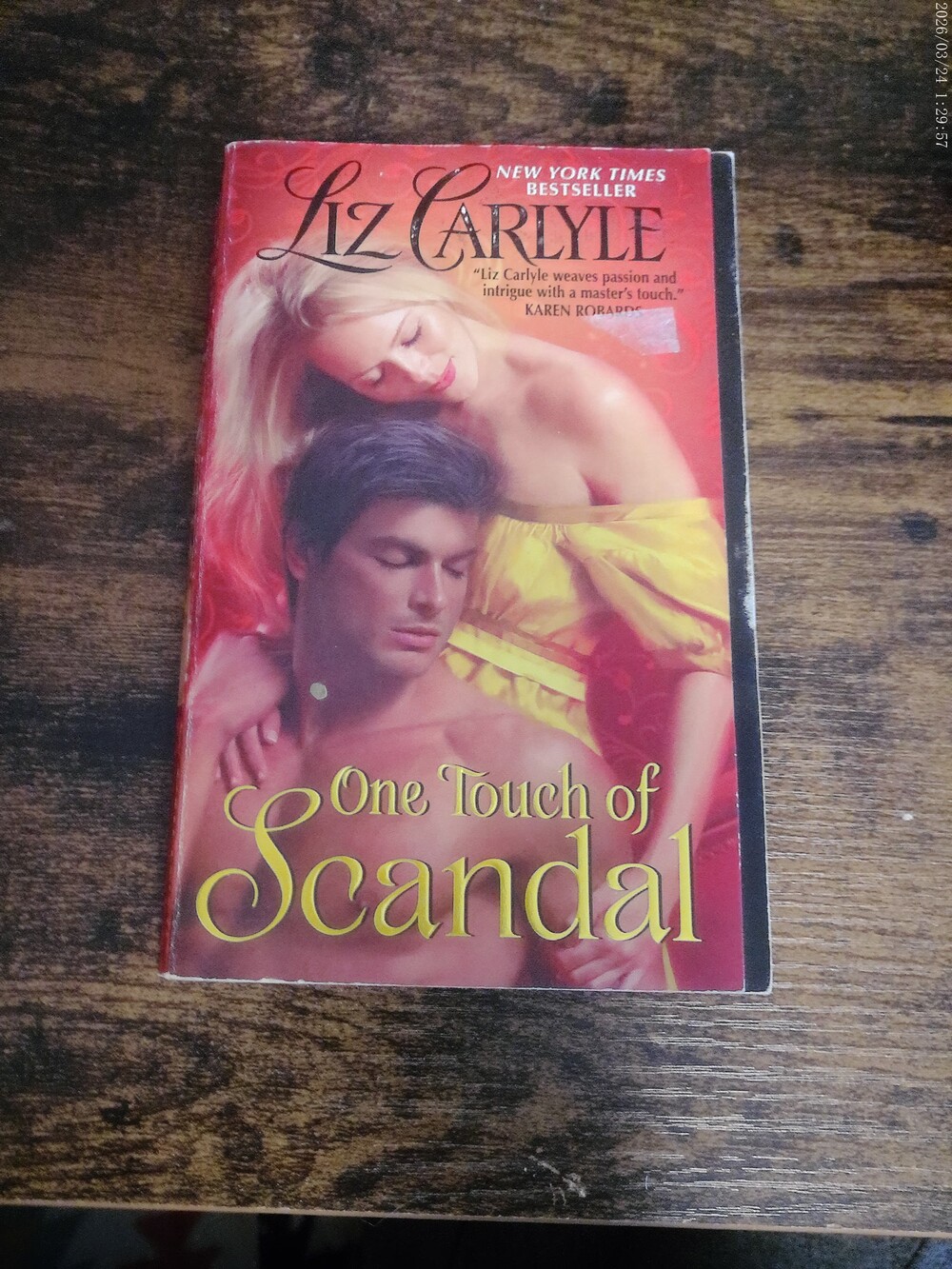 One Touch of Scandal by Liz Carlyle